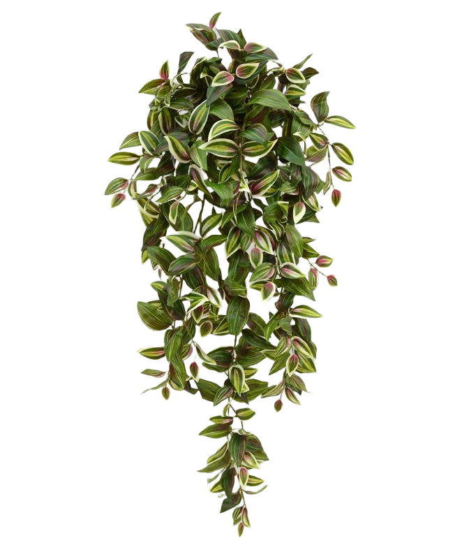 Tradescantia kunst hangplant 100cm - bont