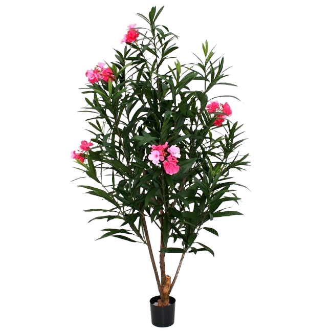 Oleander deluxe kunstplant 150cm - rose
