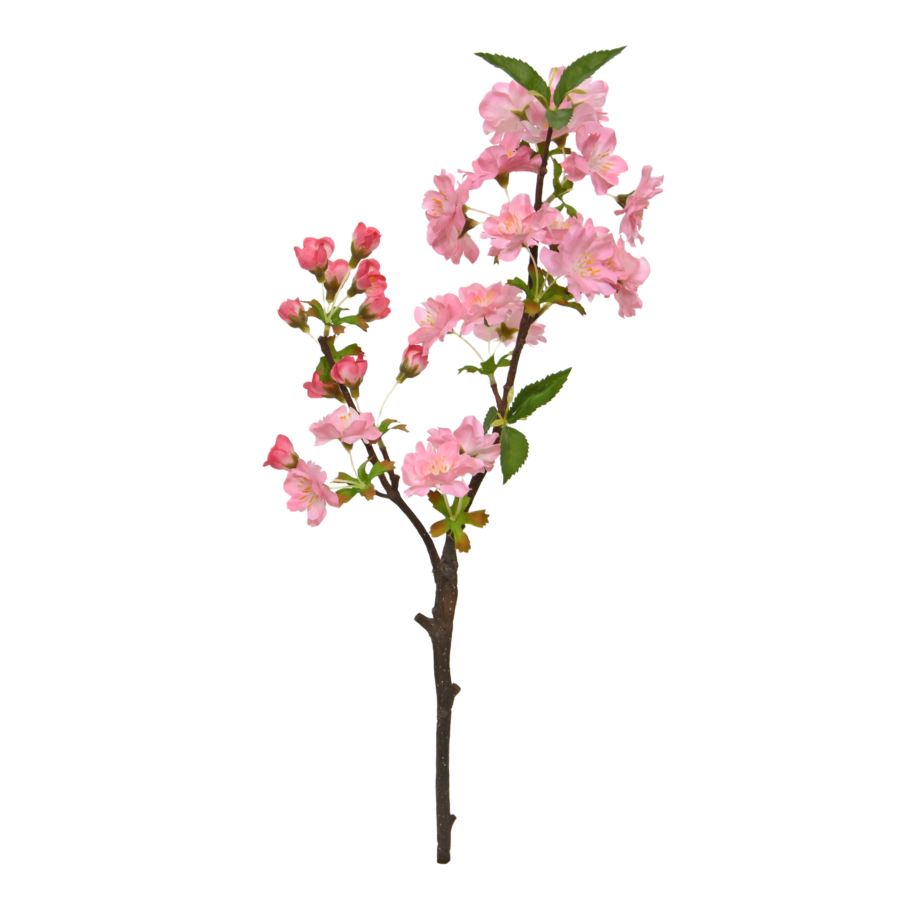 Pruimenbloesem Kunsttak 48cm Rose
