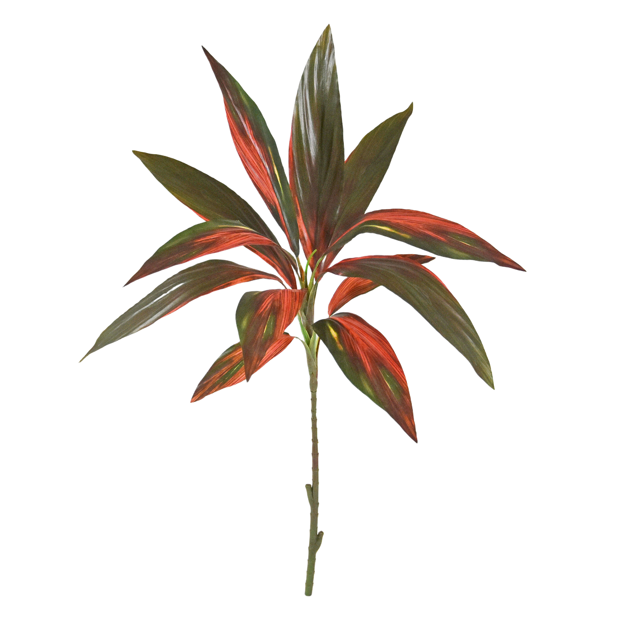 Draceana Fragrans 70cm Kunstplant groen-rood