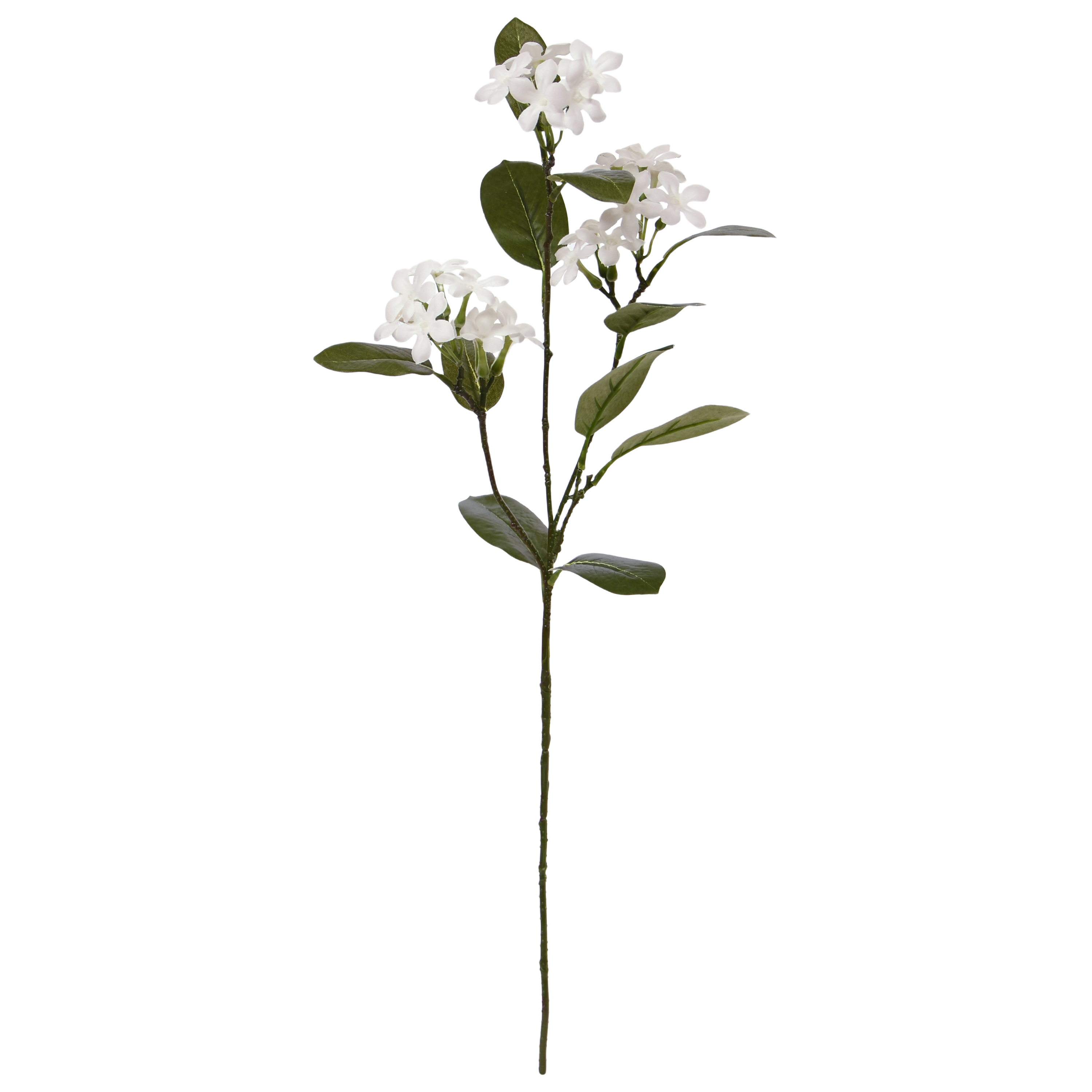 Stephanotis kunstbloem 70cm wit afbeelding 1