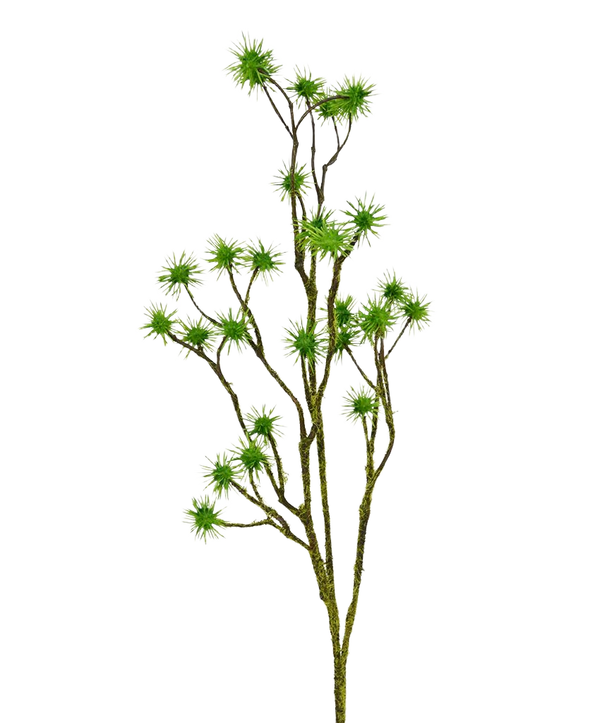 Distel kunsttak 80 cm groen