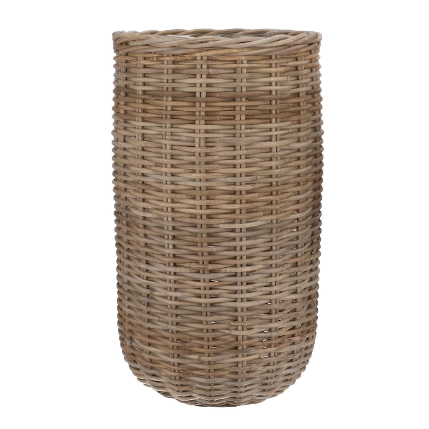Rattan Kuboo ketel hoog naturel 44x75cm