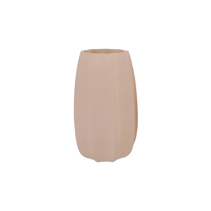 Luxx Cozy Arches vaas taupe 20x20x33 cm afbeelding 1