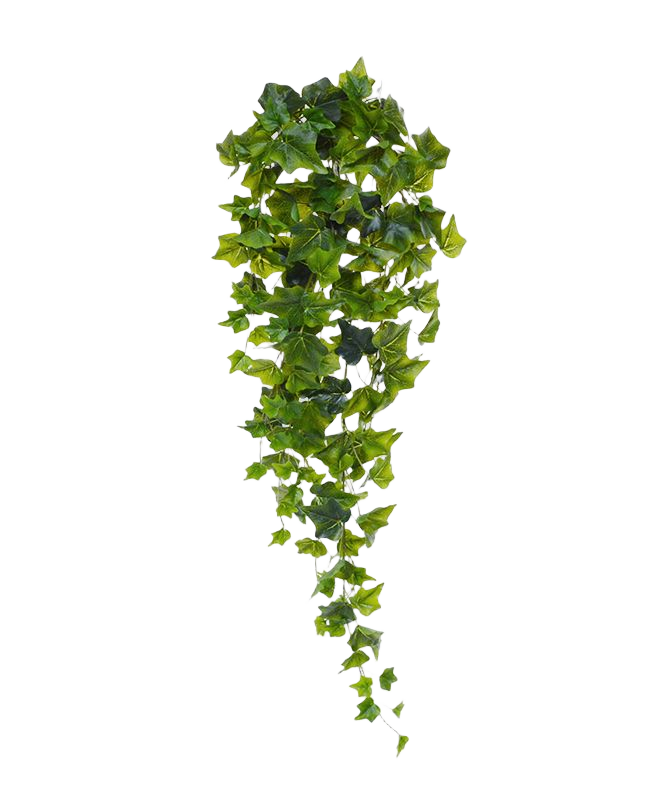 Hedera kunst hangplant 80cm - groen