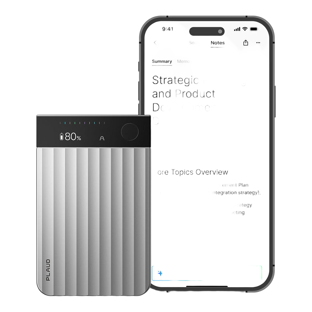 Plaud Note Pro Zilver