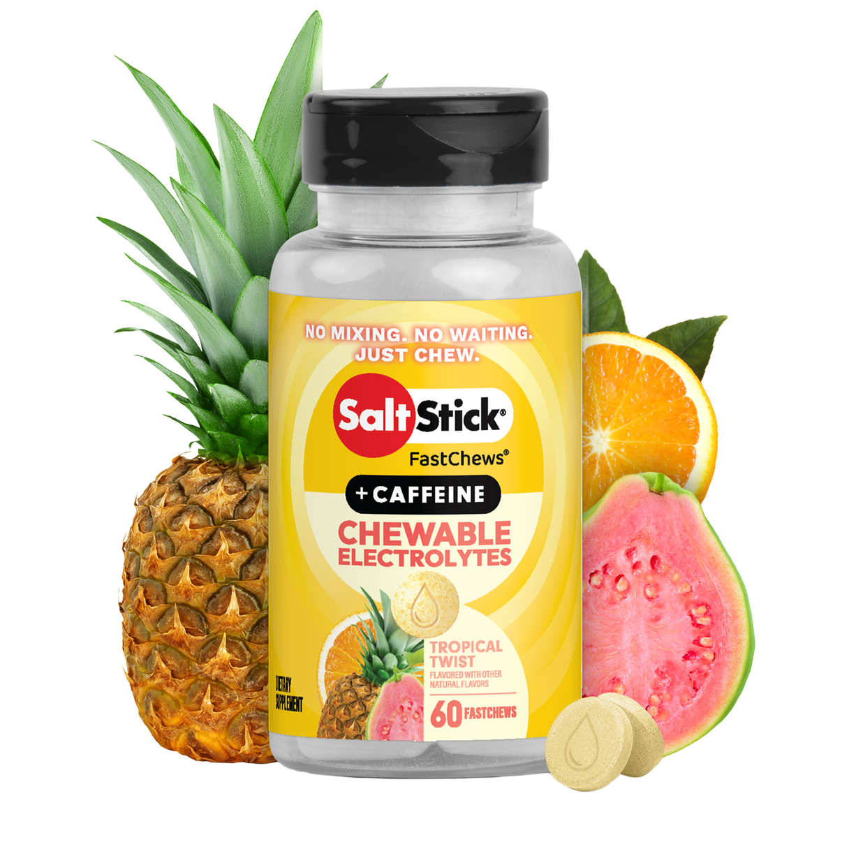 Saltstick Fastchews Elektrolyte Tabs (50mg natrium)