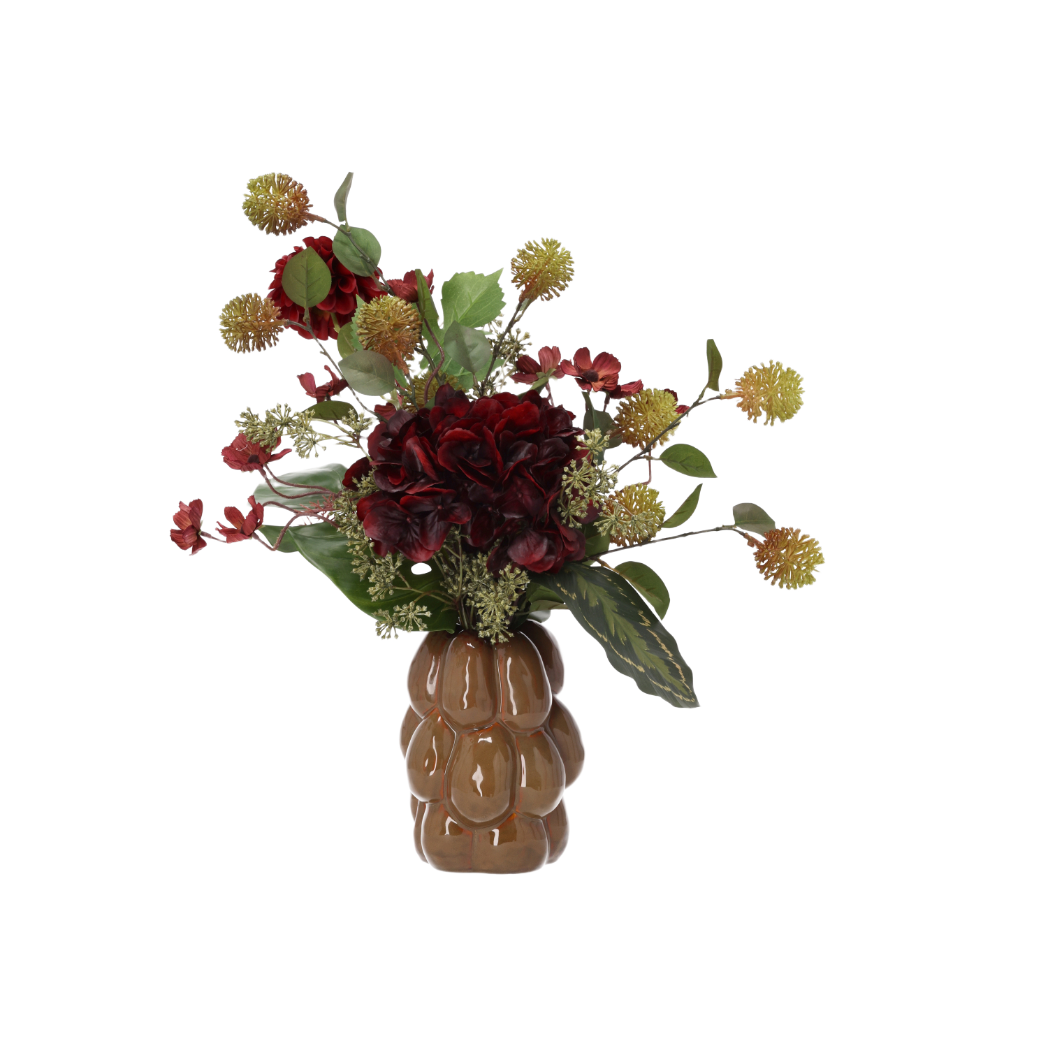 Kunst herfstboeket Eline Granada 55cm