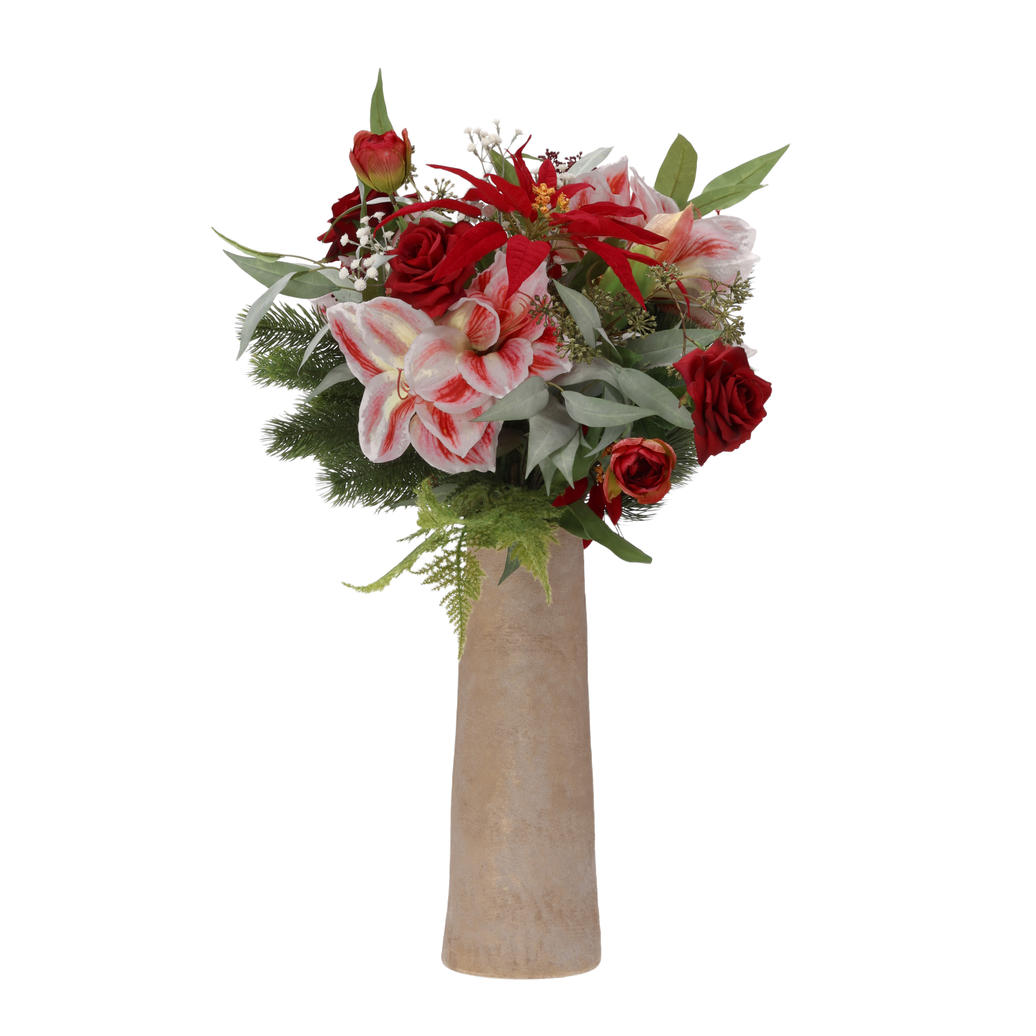 Kunst kerstboeket Sterre Lech 70cm