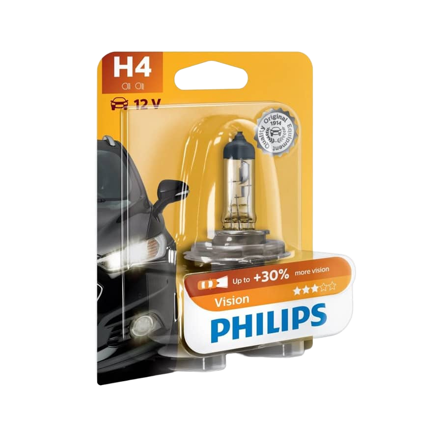 Philips Vision H4 12V 55/60W - 12342prc1 | Autolampen | H4 lamp | Dutch Performance Products