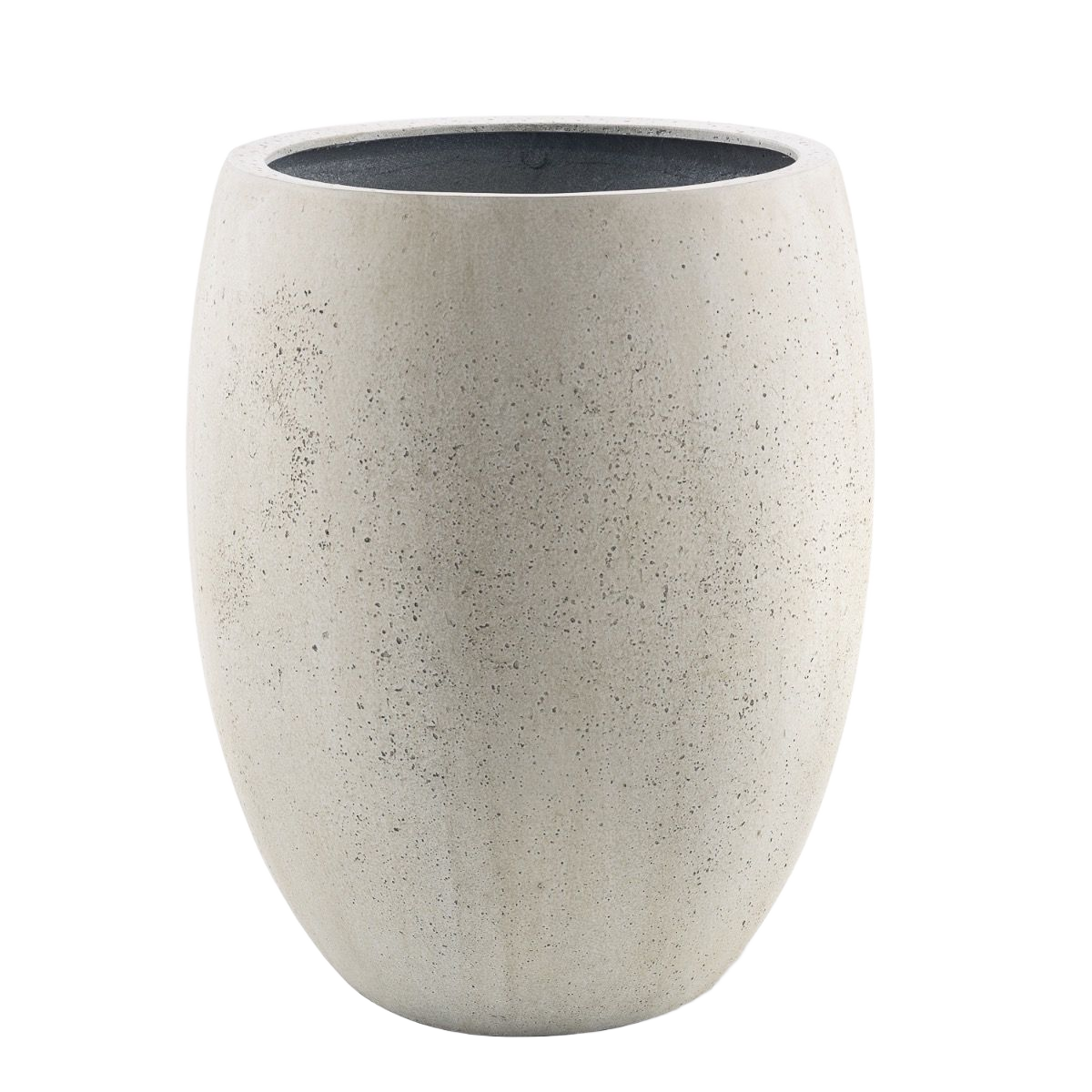 Grigio Tall Balloon M 40x40x50 White-Concrete