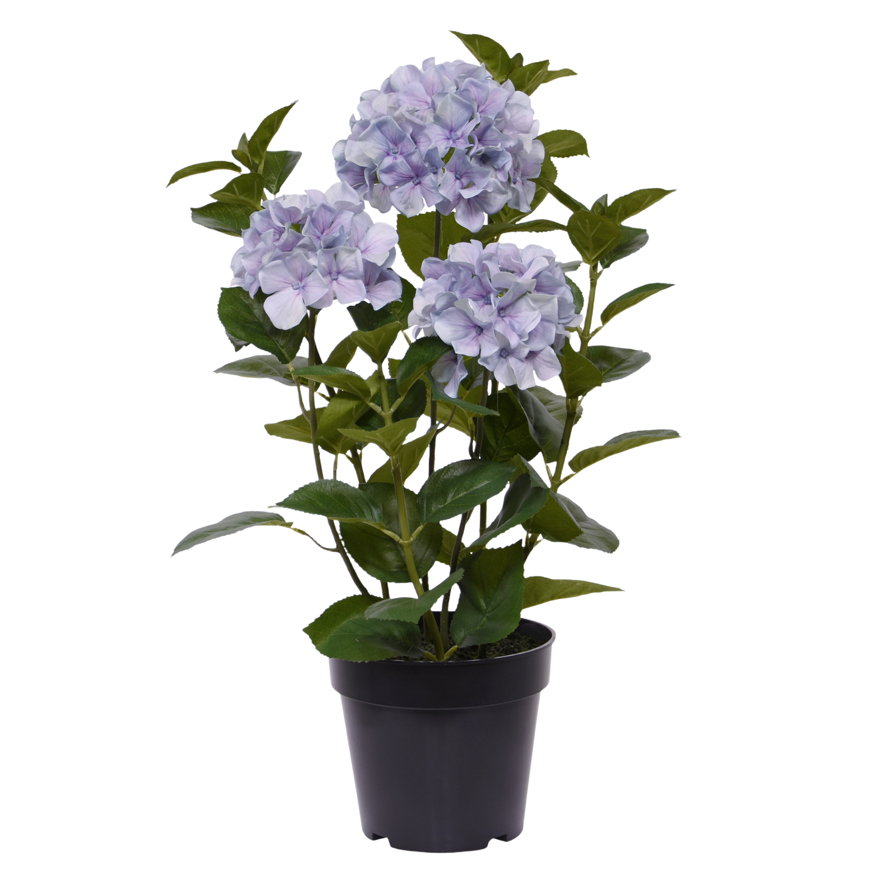 Hortensia Kunstplant in pot 65cm Blauw