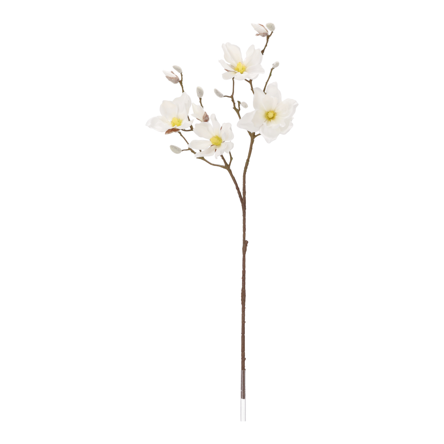 Magnolia Kunstbloem Tak Deluxe 100cm Creme