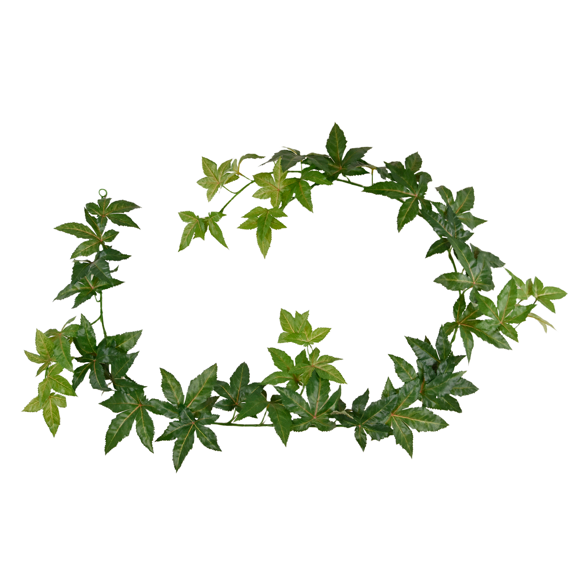 Esdoorn kunt guirlande 180cm groen