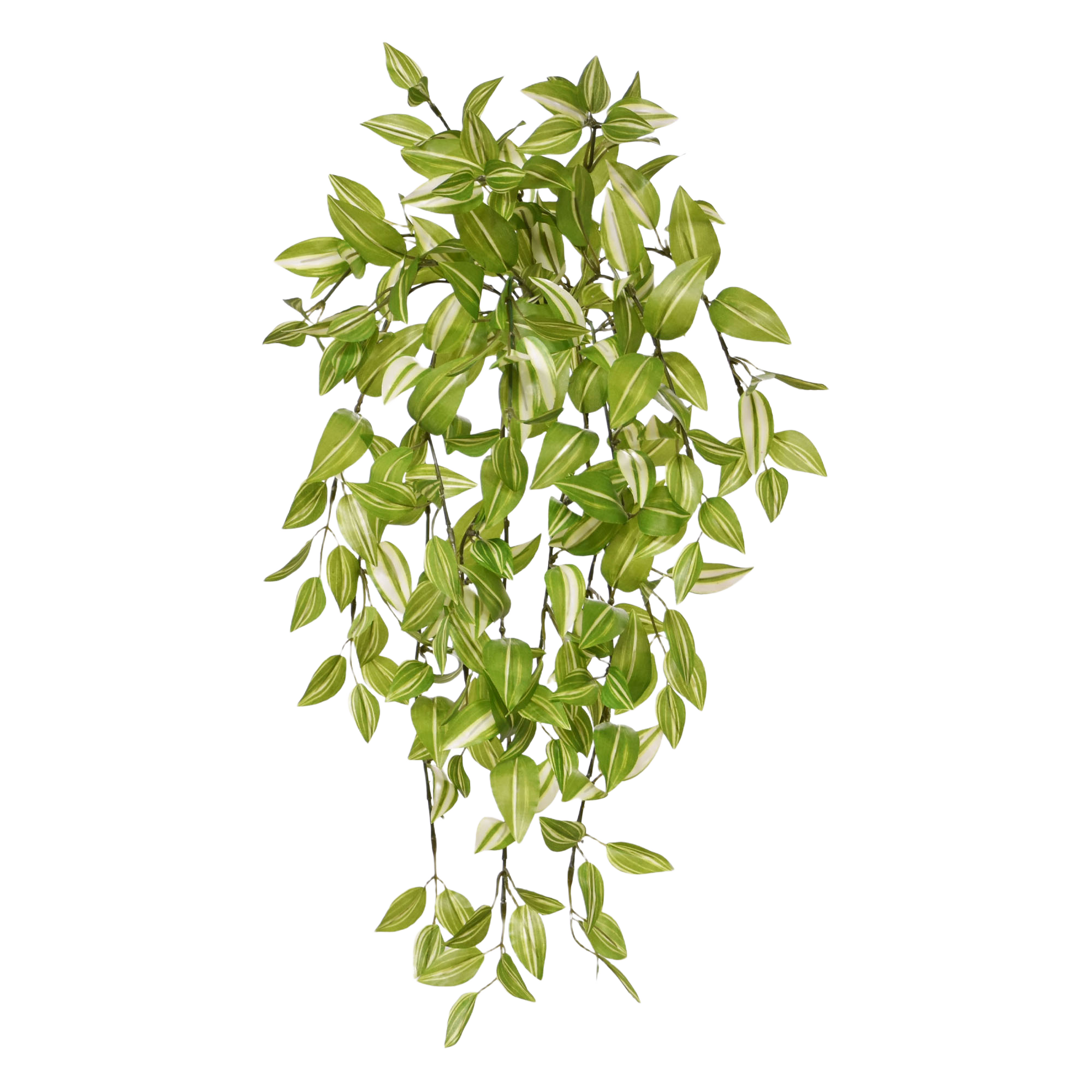 Tradescantia Kunsthangplant groen-bont 50cm