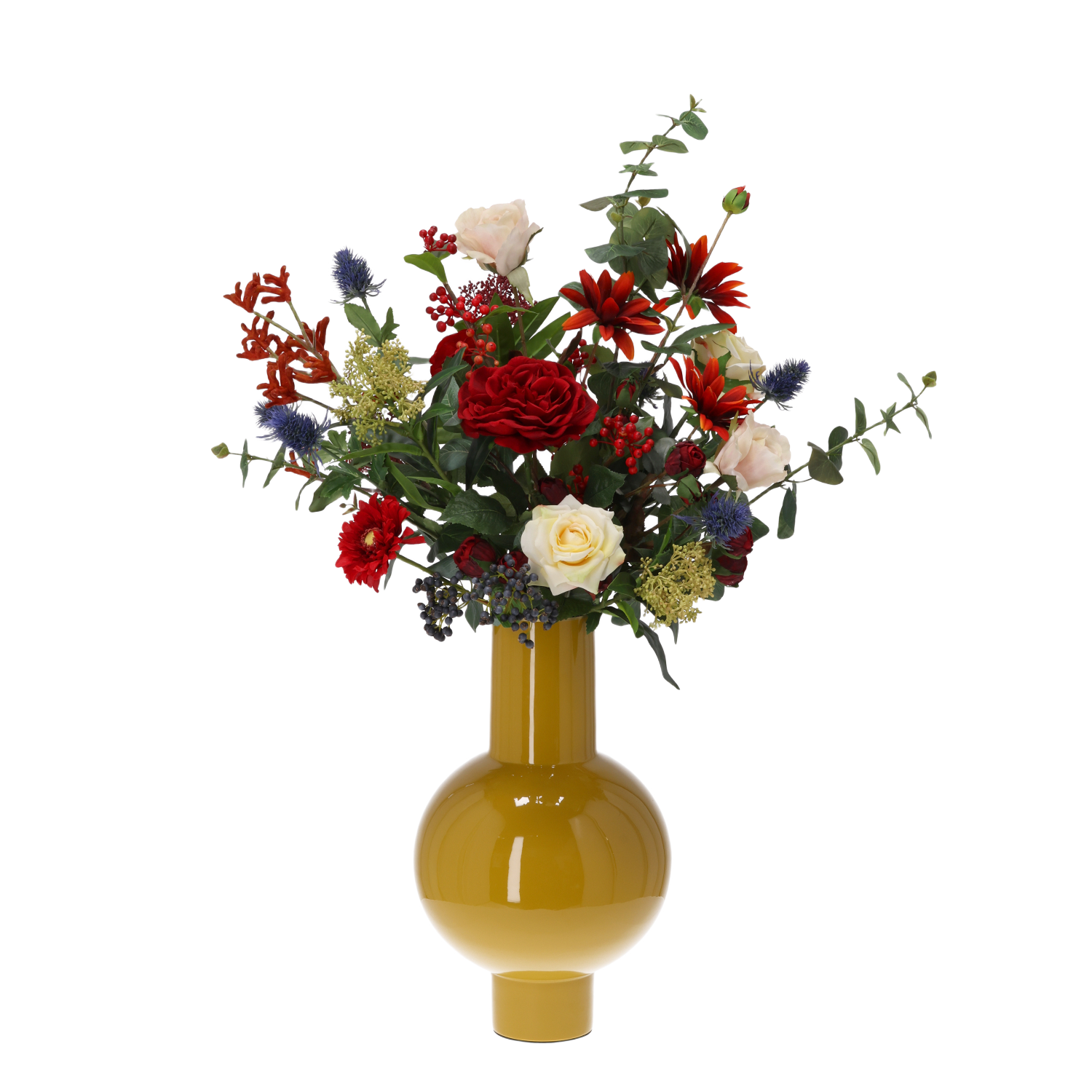 Kunstbloemen boeket Alexandra Faro 85 cm