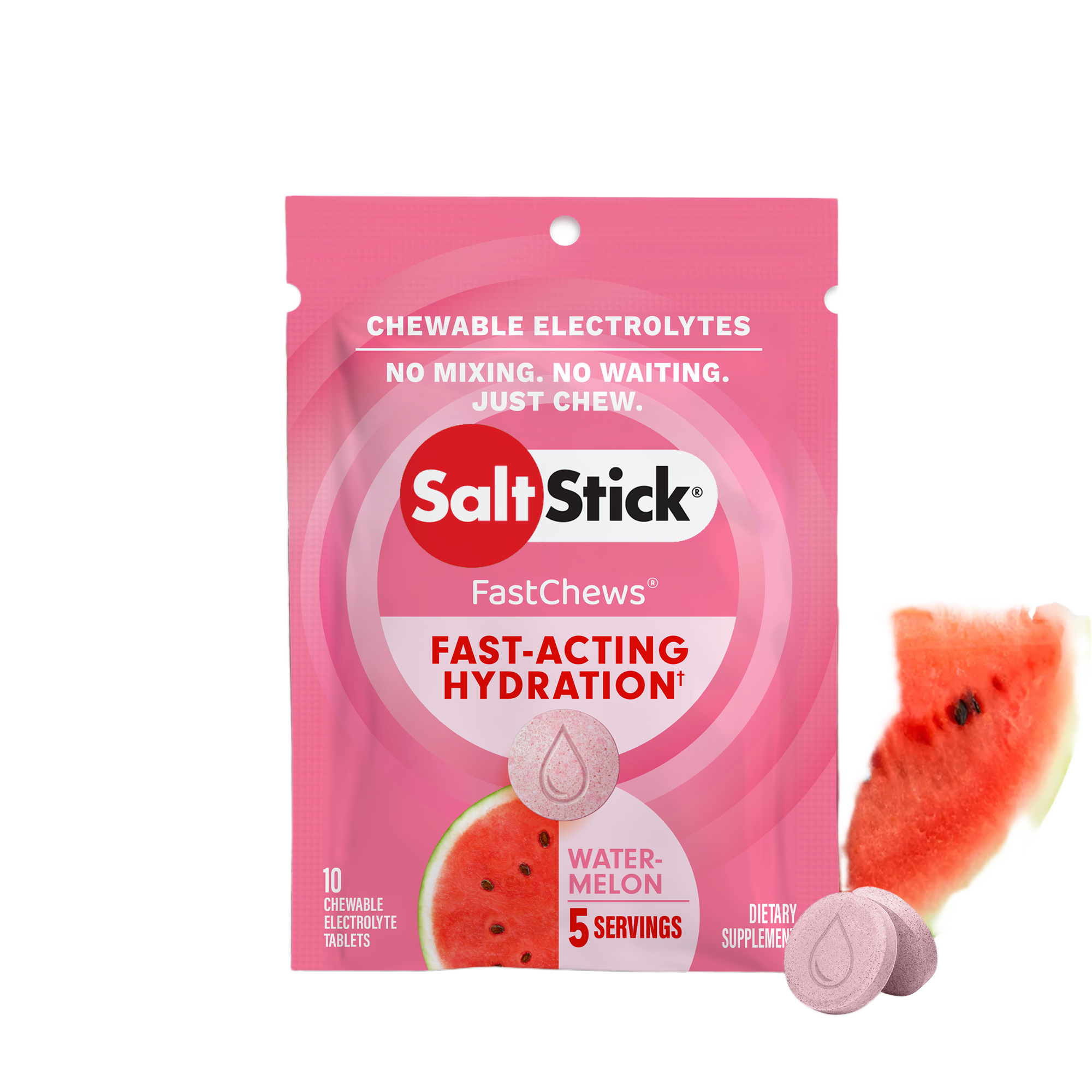 Saltstick Fastchews Elektrolyte Tabs (50mg natrium)