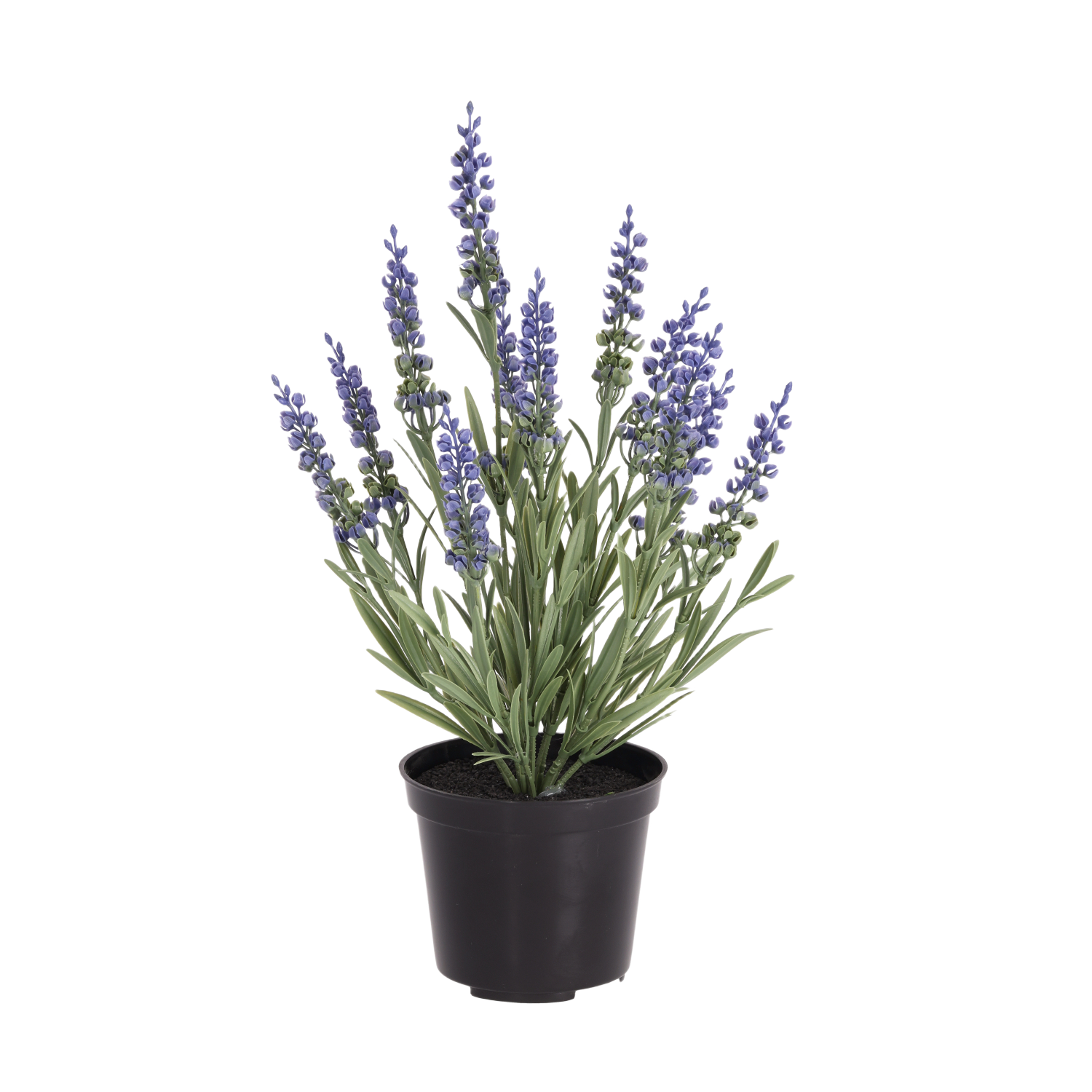 Lavender kunstplant 30cm UV blauw in kweekpot 10cm