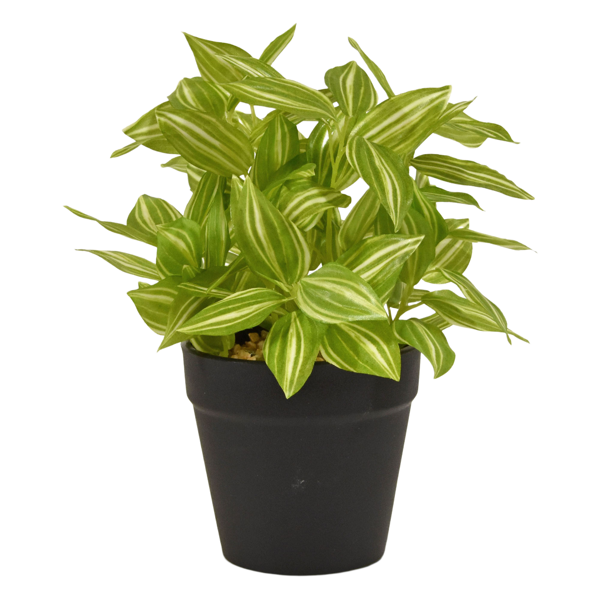 Tradescantia kunstplant 18cm - bont