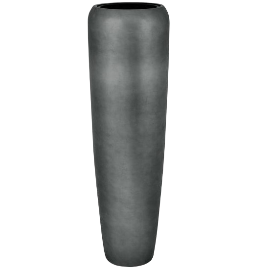 ROYAL Pflanzvase, Ø 34cm, Hoehe 97 cm, titan grau