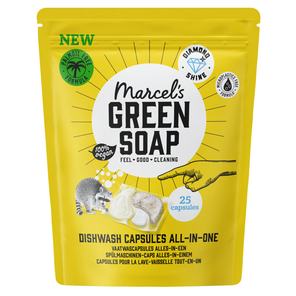 Marcel's Green Soap Vaatwascapsules
