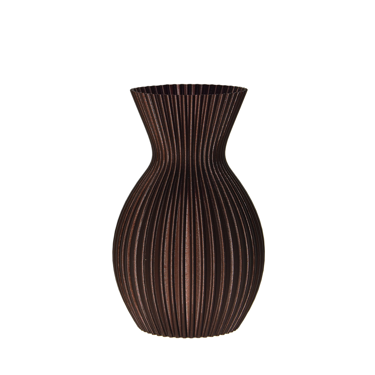Lily 3D vaas 20x13cm Bronze Metallic
