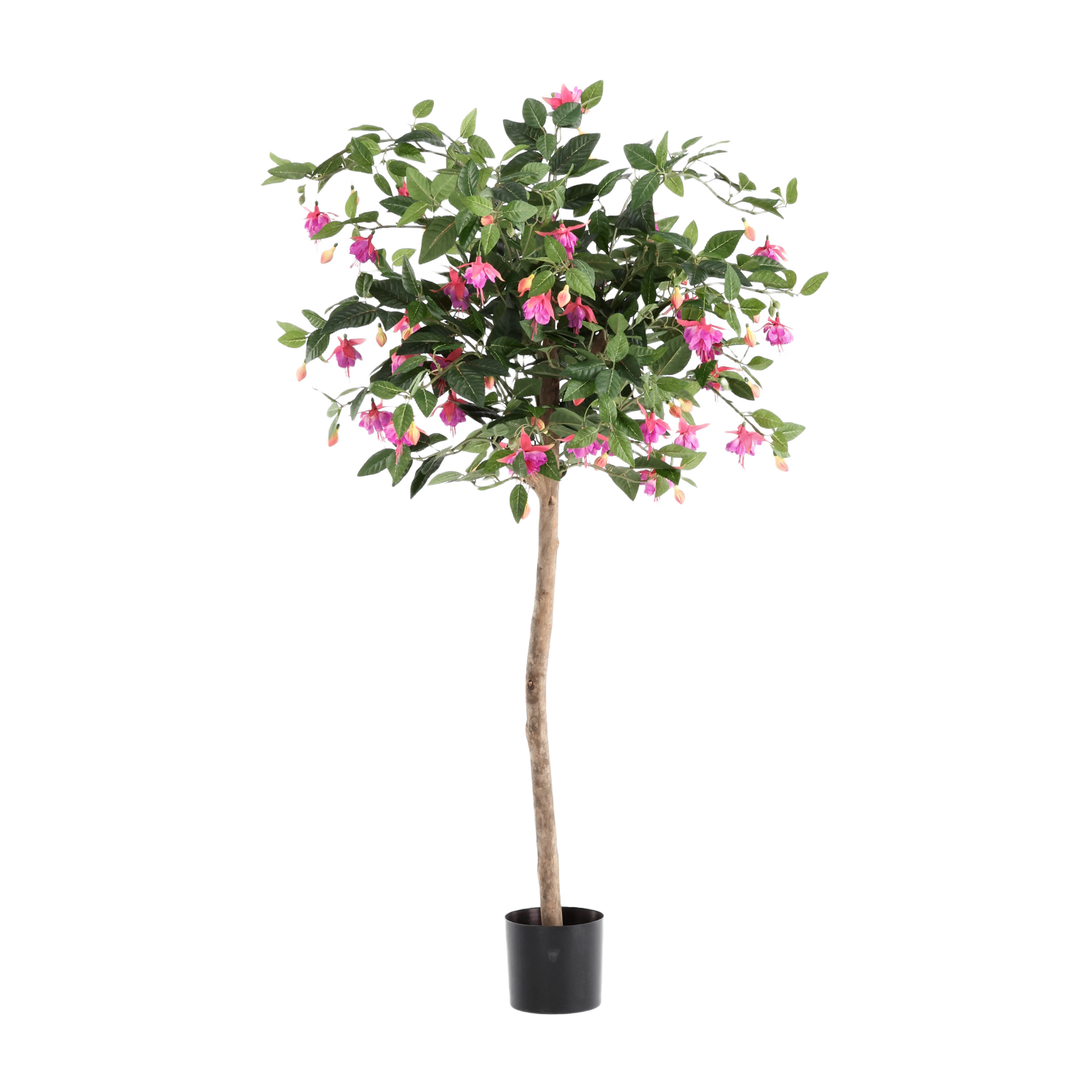 Fuchsia Kunstplant op stam 120cm Paars afbeelding