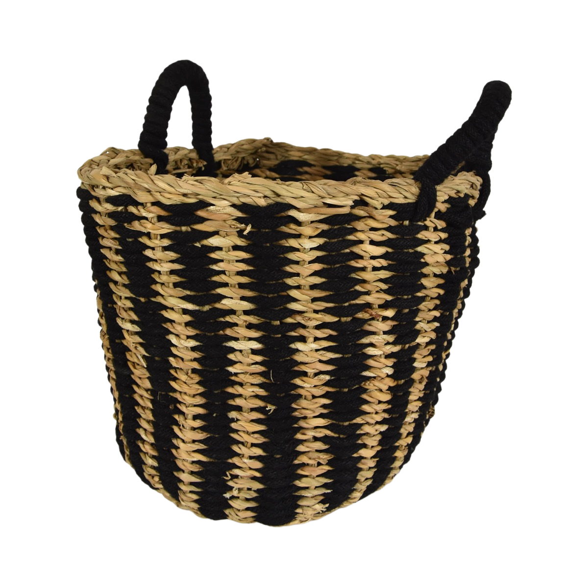 Plantenmand Kotaro 27x 35 cm - zwart