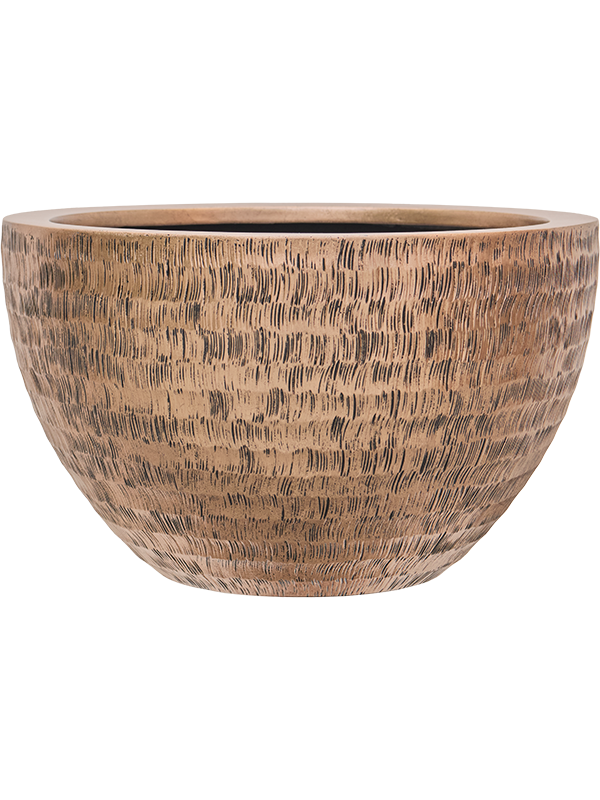 Baq Opus Hammered Bowl Goud 55x33cm