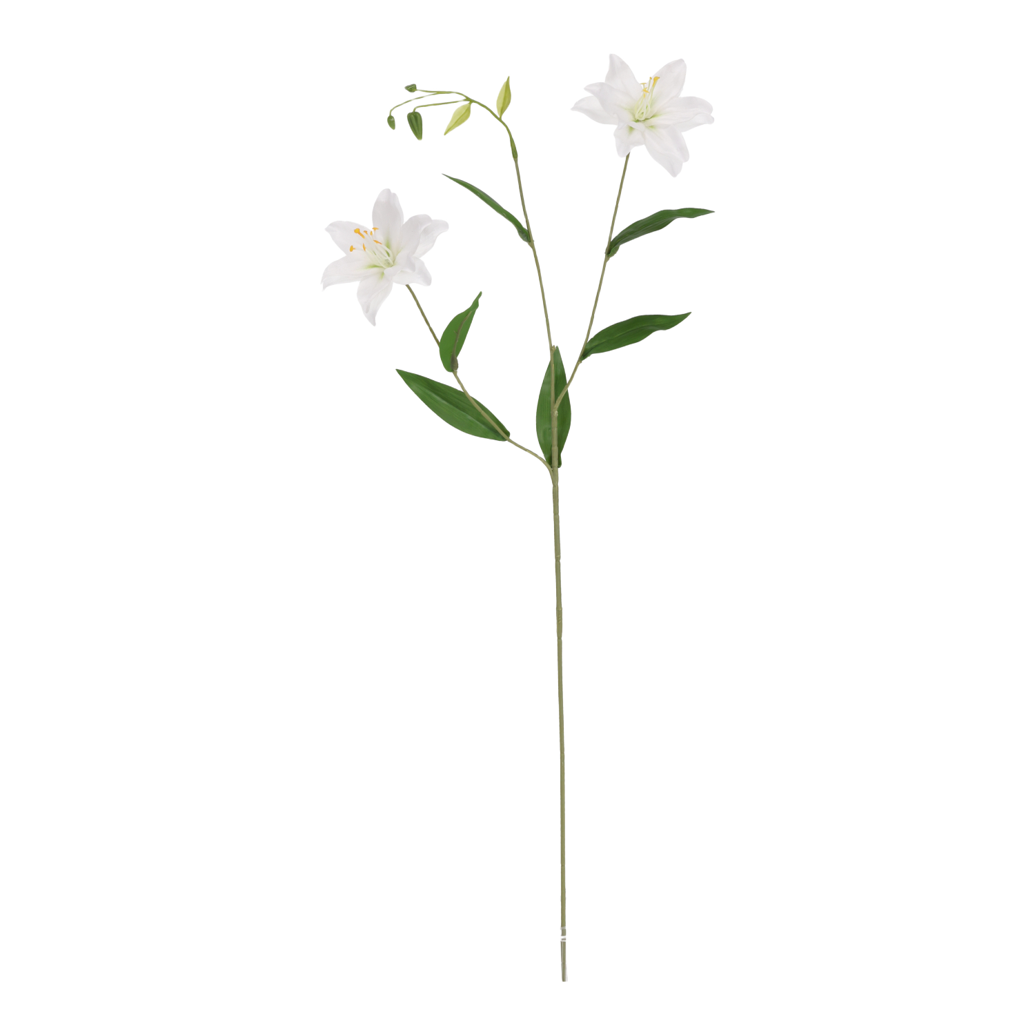 Lelietak Kunstbloem deluxe Creme 70cm