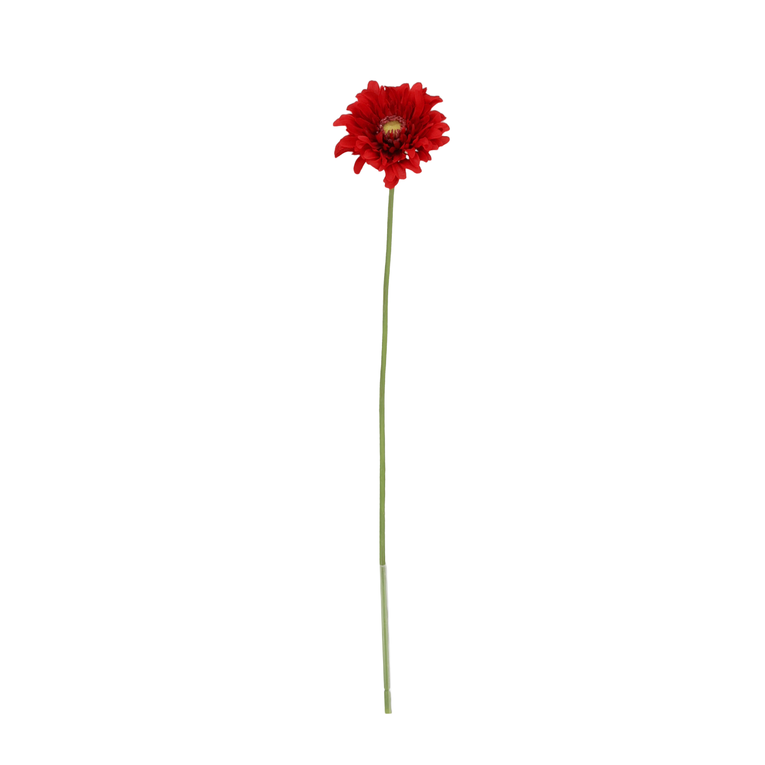Gerbera Vanda Kunstbloem 48cm Rood