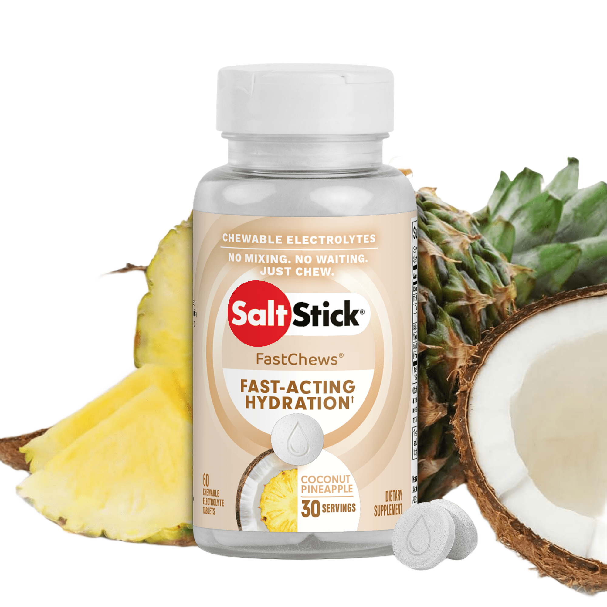Saltstick Fastchews Elektrolyte Tabs (50mg natrium)