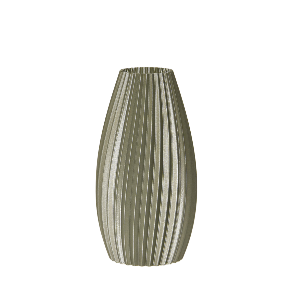 Jasmin 3D vaas 19x10cm Champagne Metallic