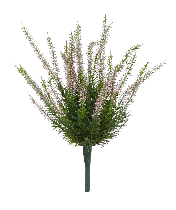 Erica Kunstheide boeket 30 cm roze