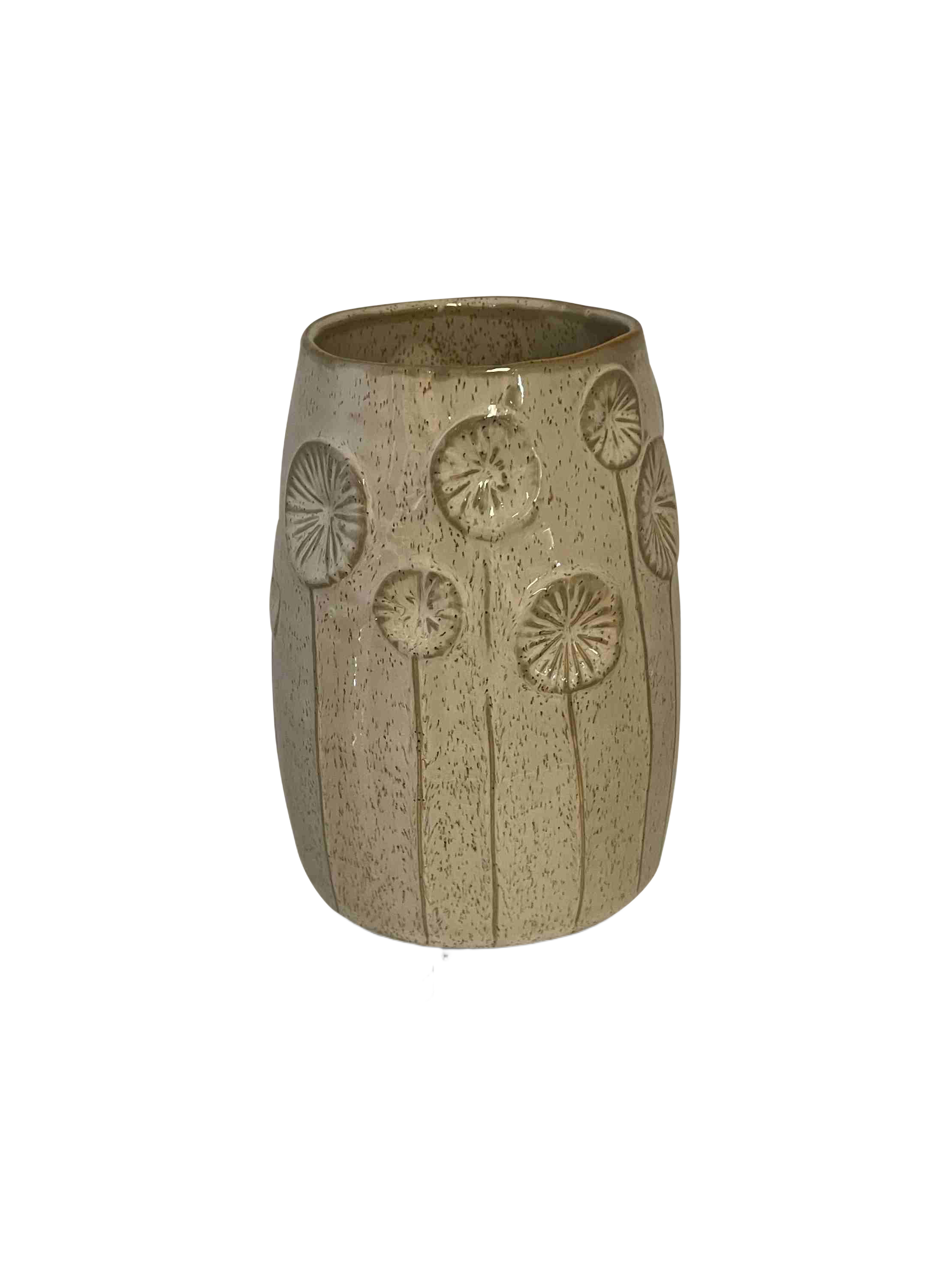 Fluffy Decor Vaas Zand 12x12x16cm
