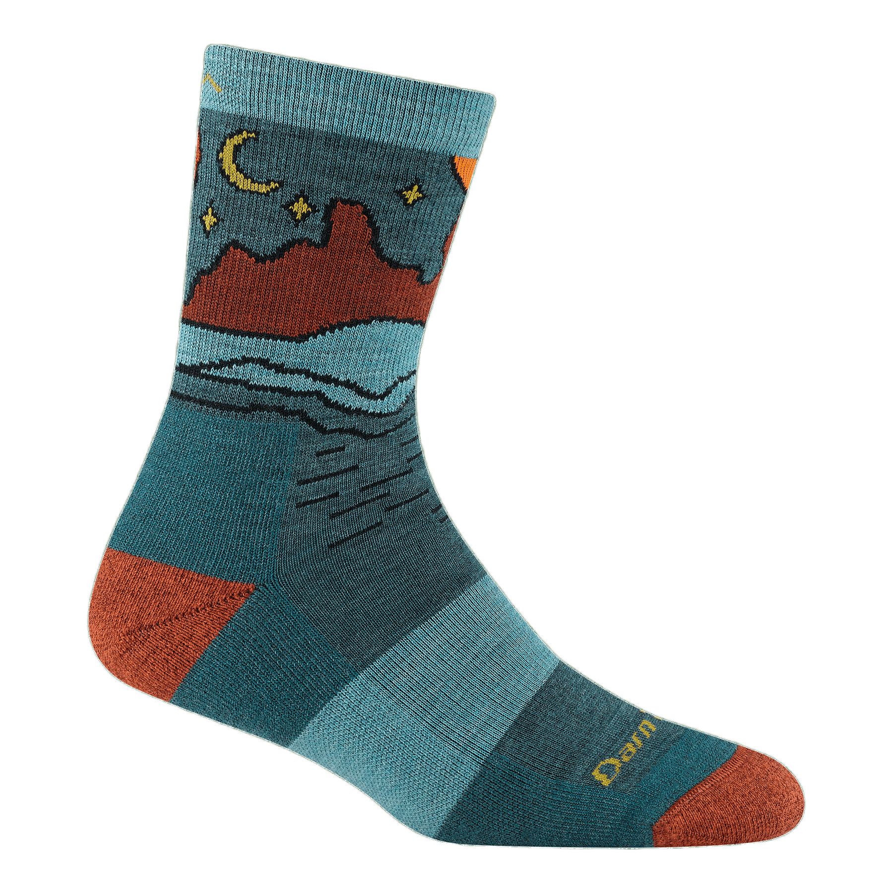 Darn Tough 5023 Celeste Micro Crew Cushion Dames