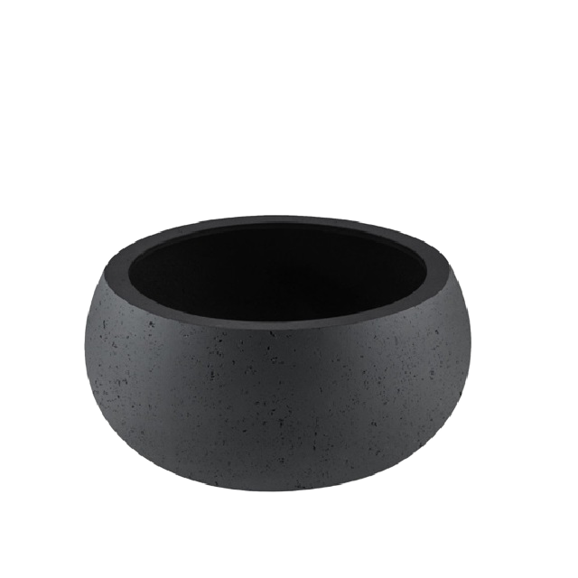 Grigio Bowl Balloon L Anthracite-Concrete 55x25cm