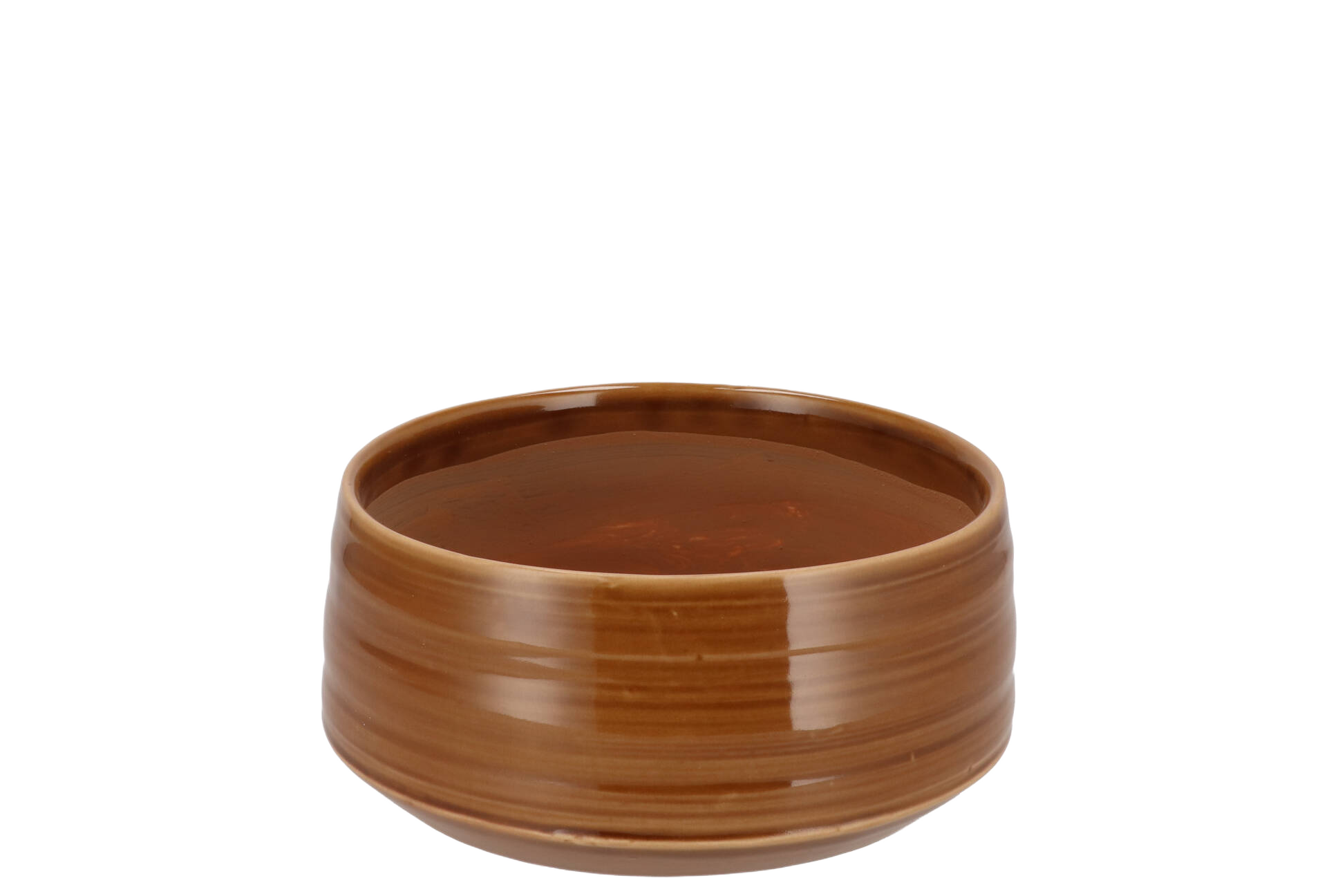 Micco Bruin Pot Rond 16x16x7cm