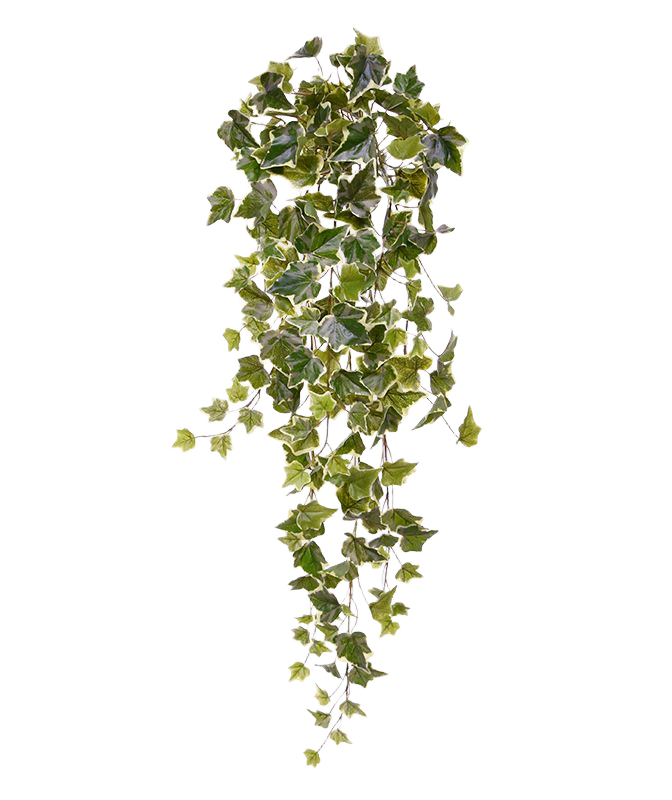 Hedera kunst hangplant 80cm - bont