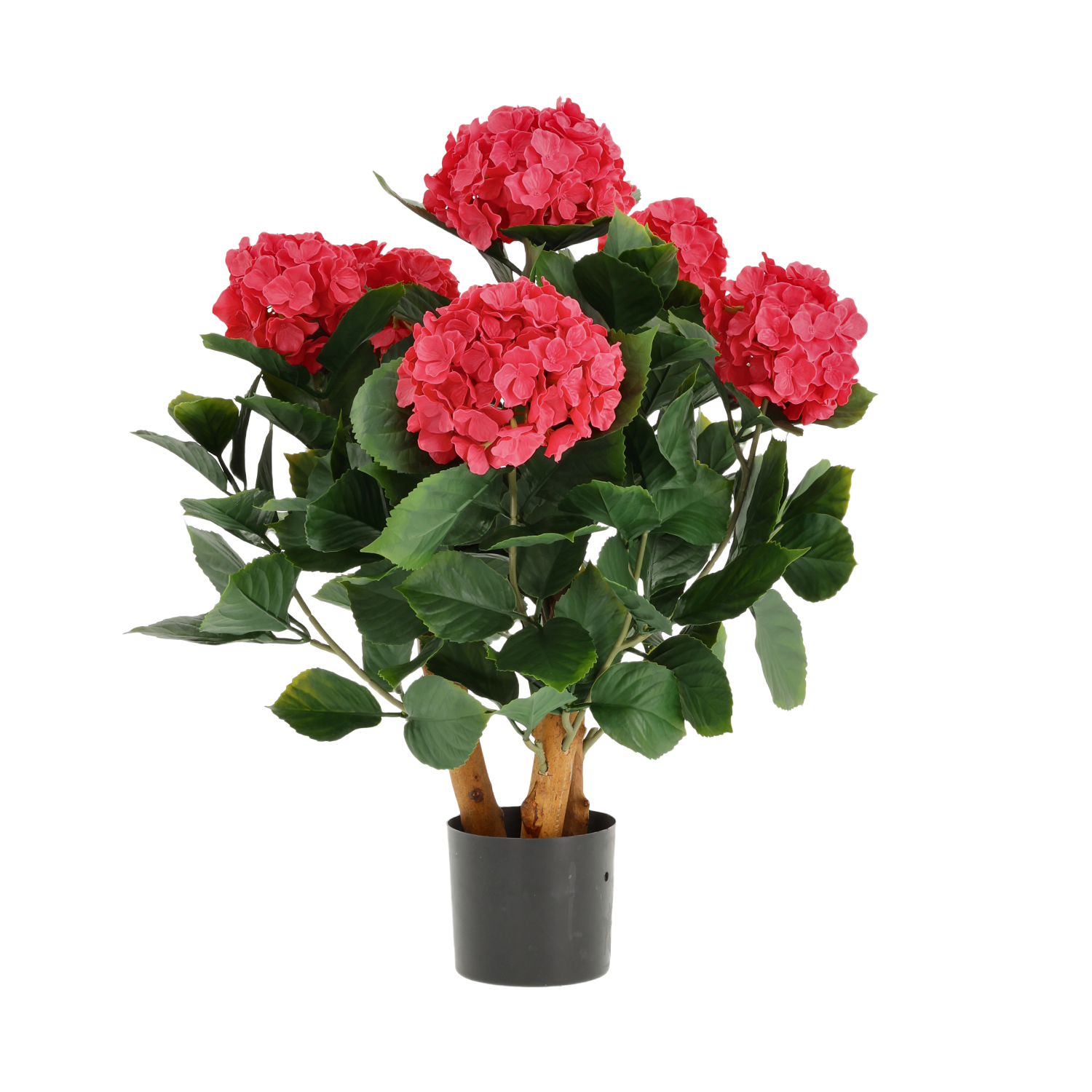 Hortensia UV Kunstplant Deluxe 65cm Cerise