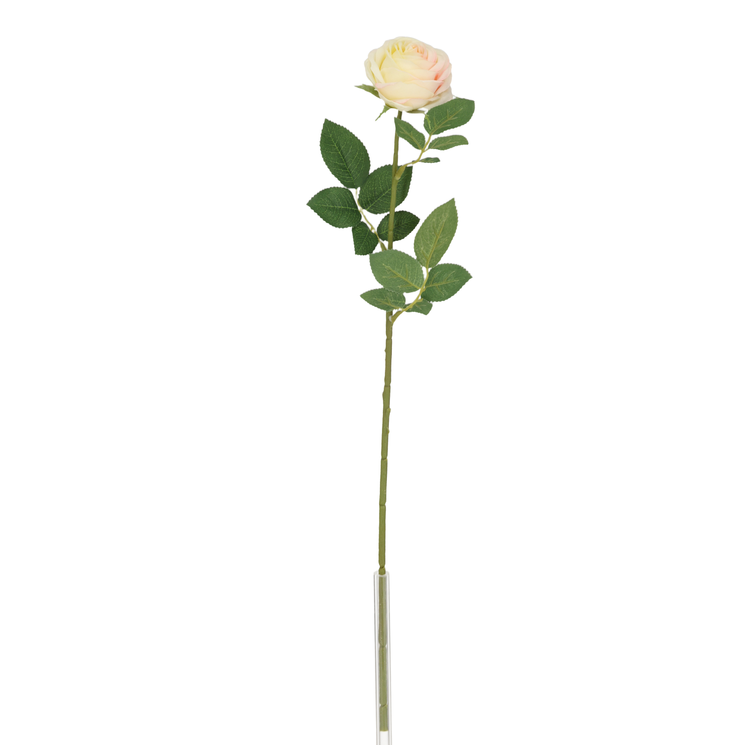 Kunst Rozentak Bella 50cm Creme/roze