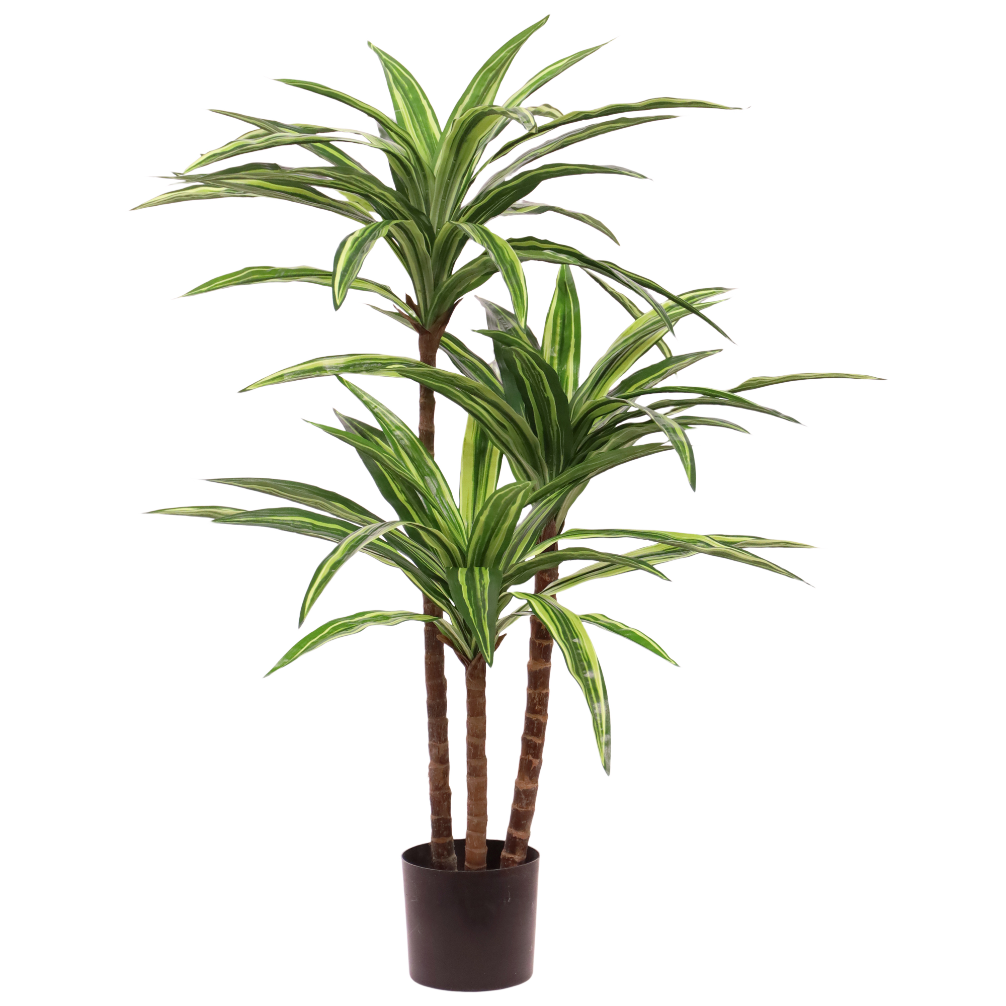 Draceana Massangeana kunstplant Deluxe 95cm