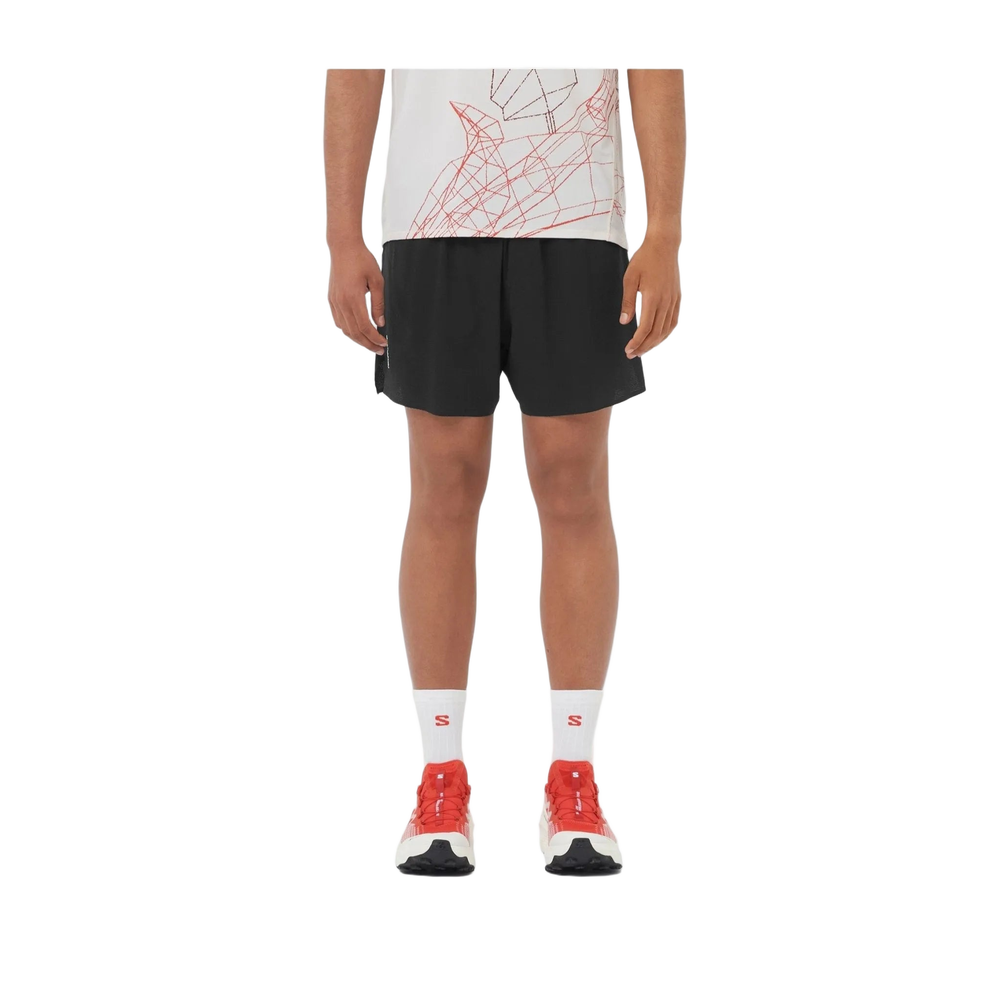 Salomon Sense Aero Stow 5" Shorts Heren
