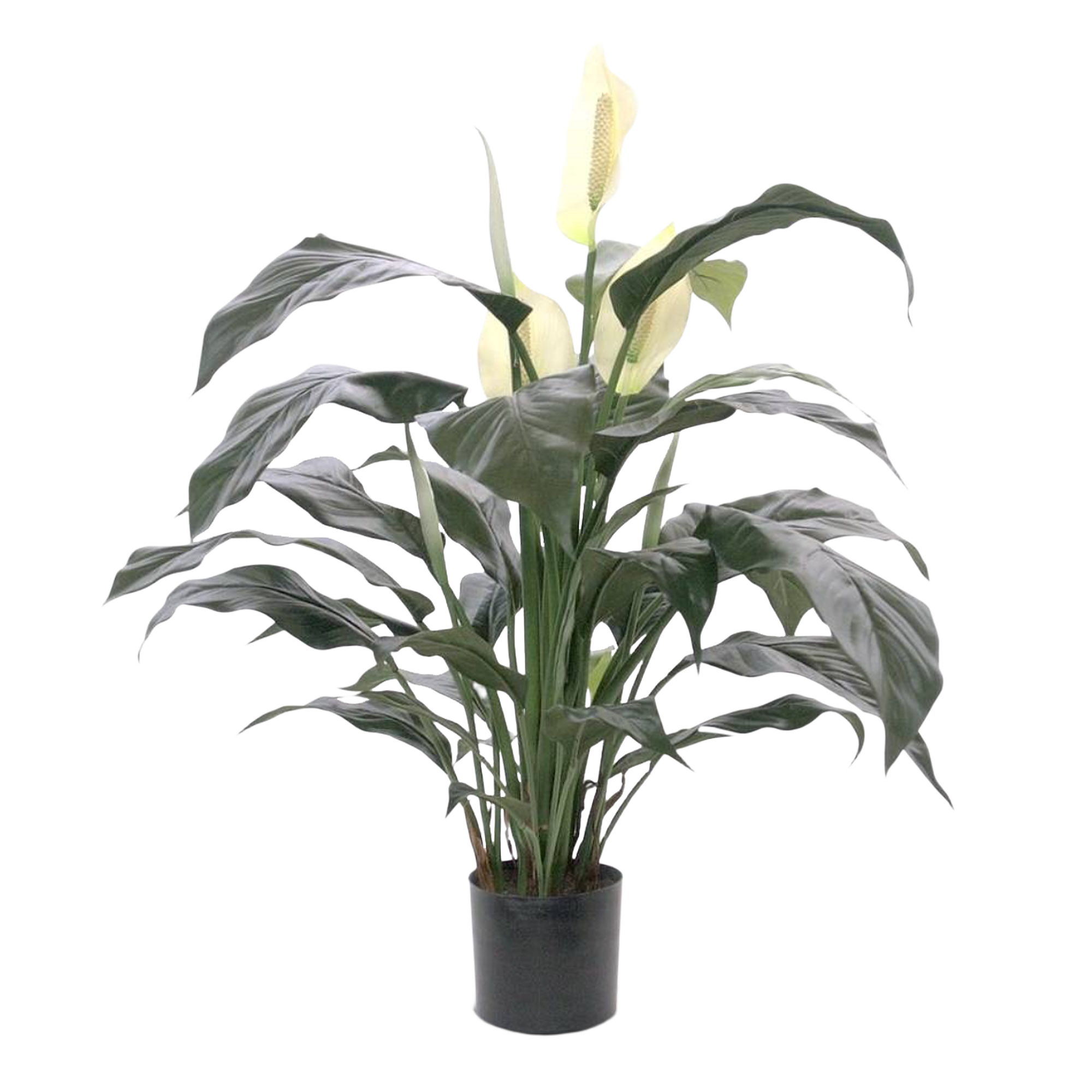 Spathiphyllum deluxe kunstplant 80cm