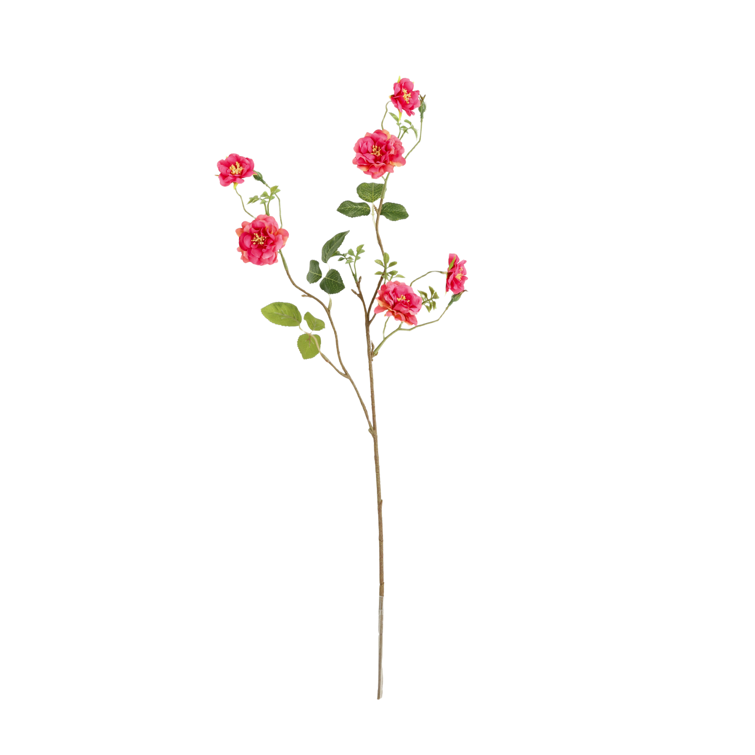 Wilde Rozen Kunsttak 71cm Cerise
