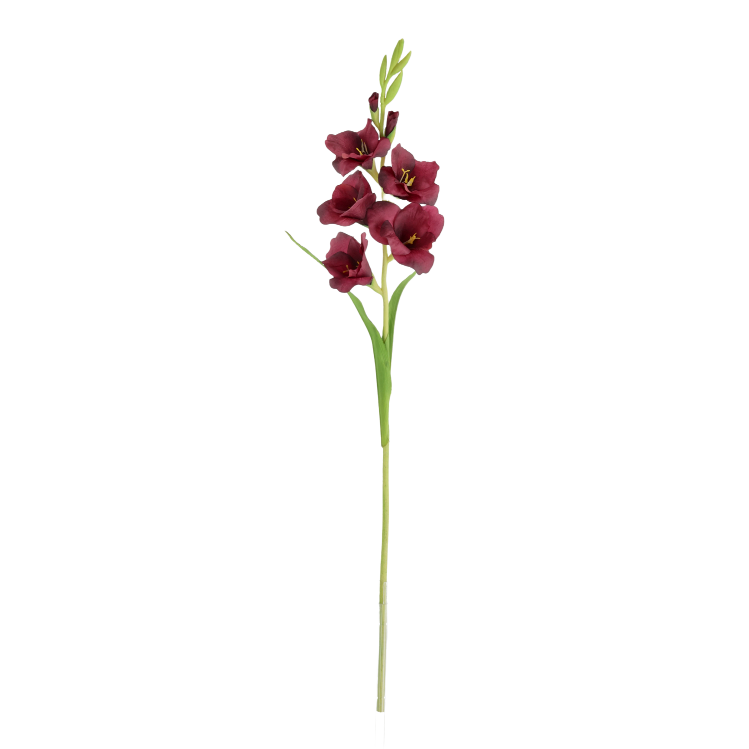 Gladiool Kunsttak 91cm Burgundy