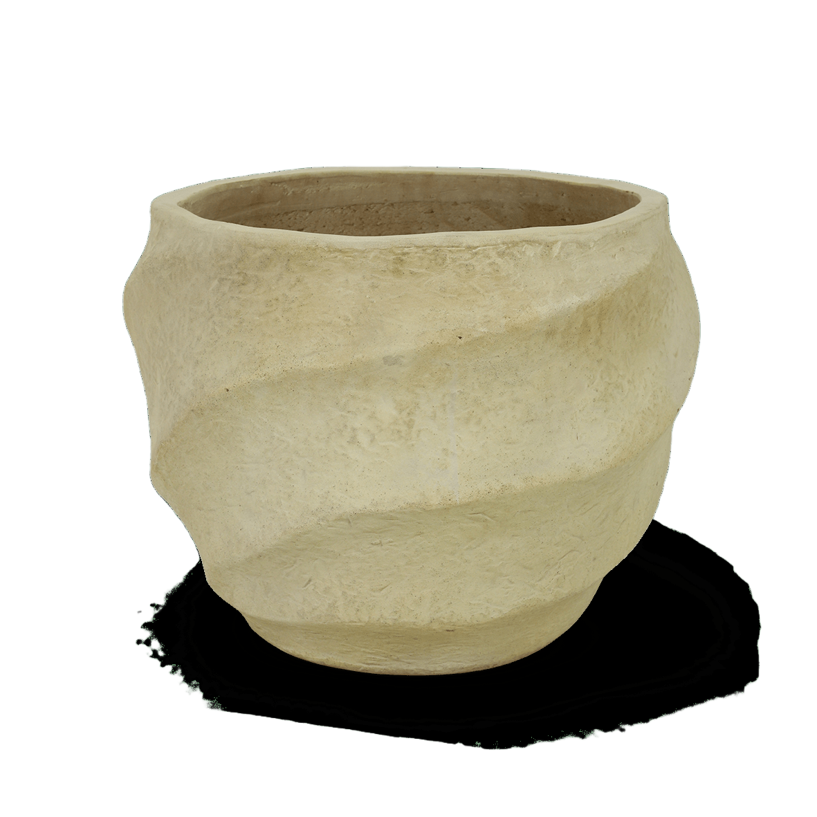 Pot Jarry L terra Wit D51 H41