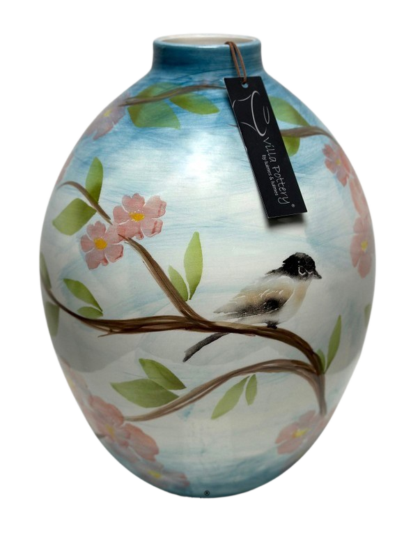 Blossom Vaas 19x29cm blauw