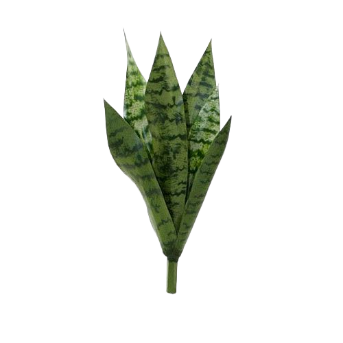 Sanseveria kunstplant 40cm - groen