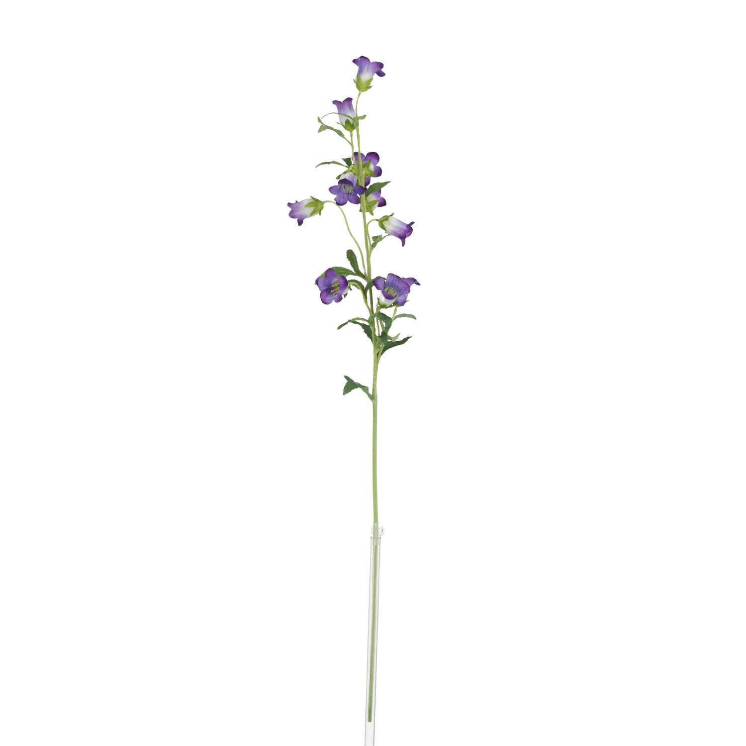 Campanula Kunsttak 88cm Paars